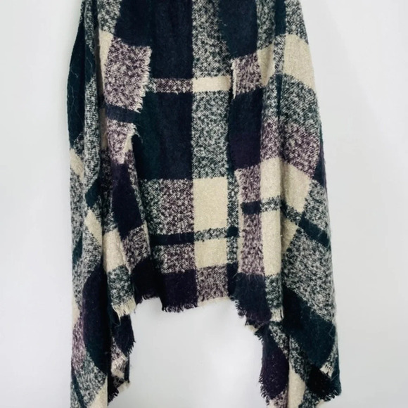 Lane Bryant‎ Open Fringe Blanket Cardigan One Size - Picture 3 of 7